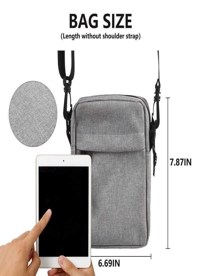 Mouldex Unisex Sling Crossbody Backpack Shoulder Bag, Lightweight, One Strap Sling Bag Backpack for multiple uses like Hiking, Walking, Biking, Travel, Cycling (Grey) - Image 3